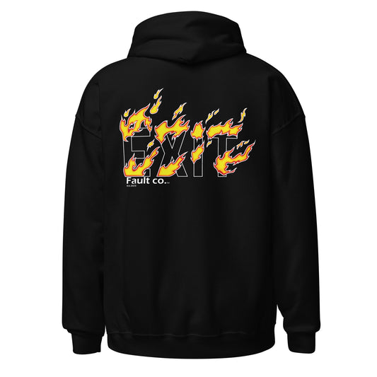 Fire exit Unisex Hoodie