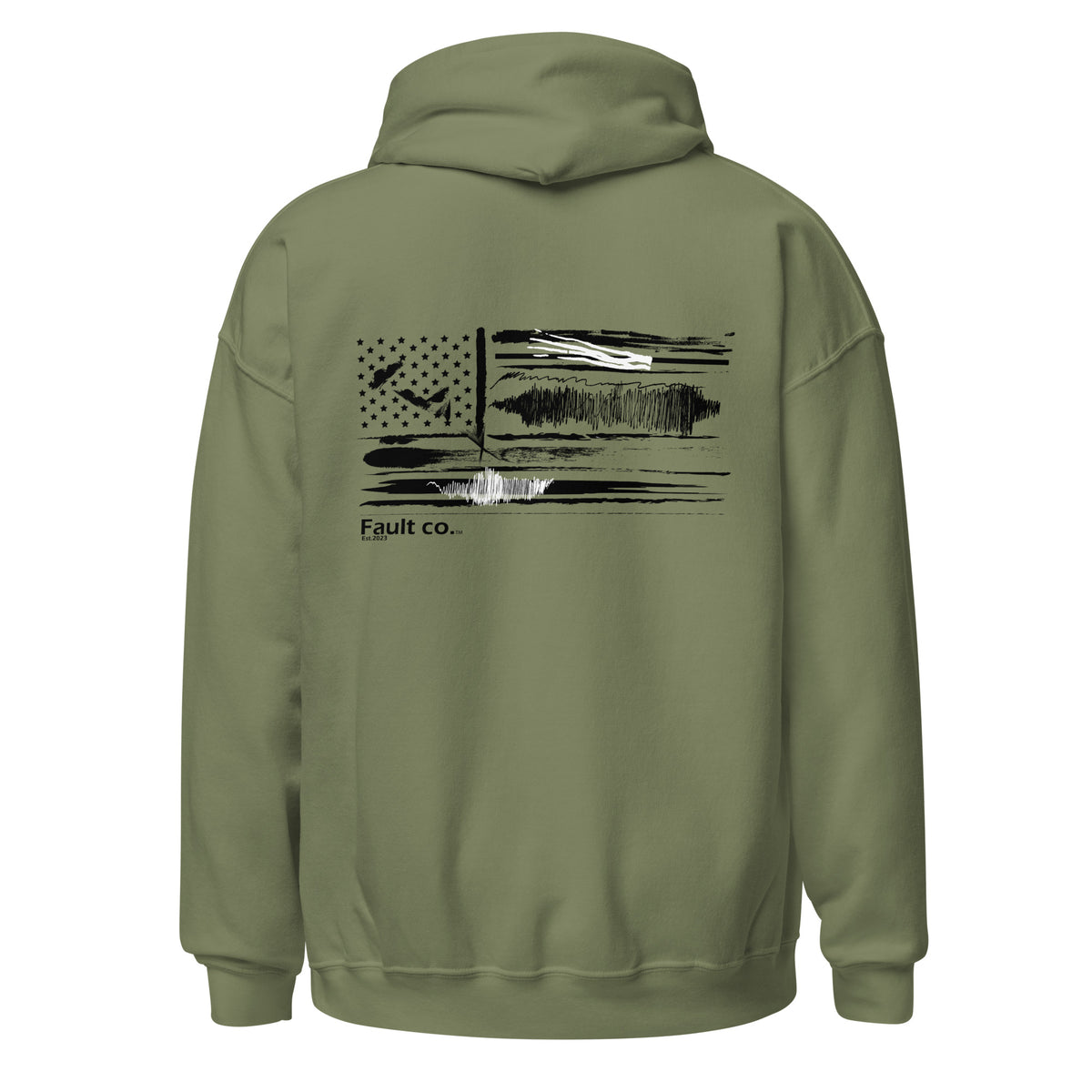 US Flag Unisex Hoodie