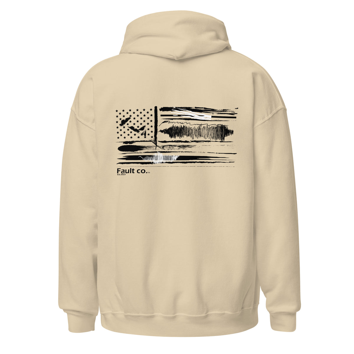US Flag Unisex Hoodie