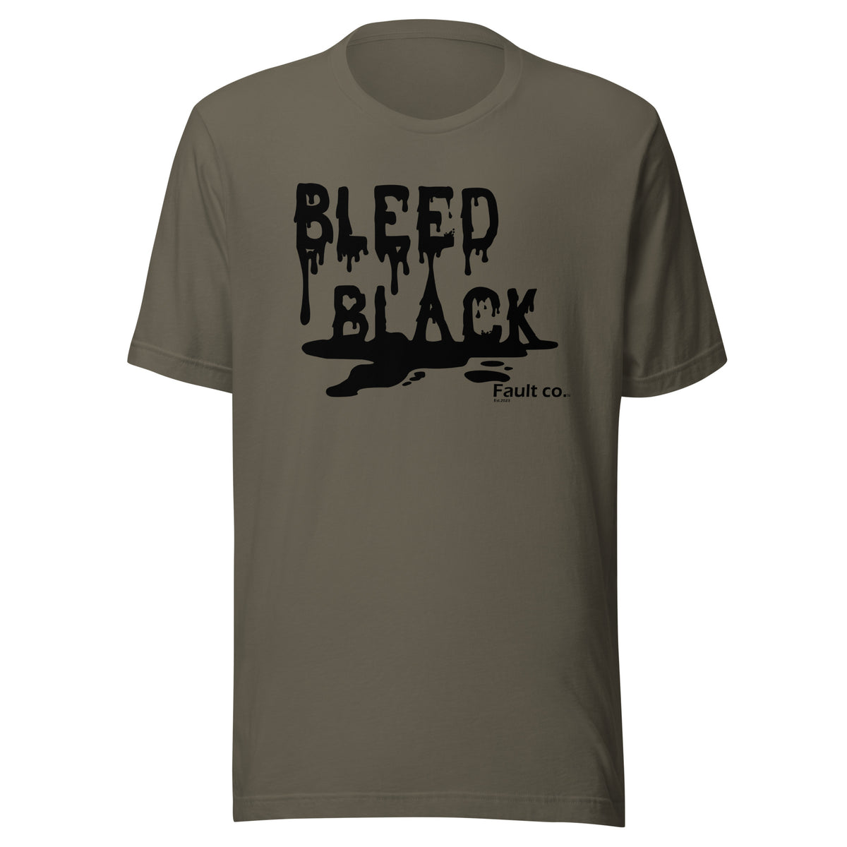 Bleed Black Unisex t-shirt