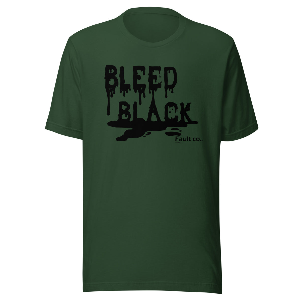 Bleed Black Unisex t-shirt